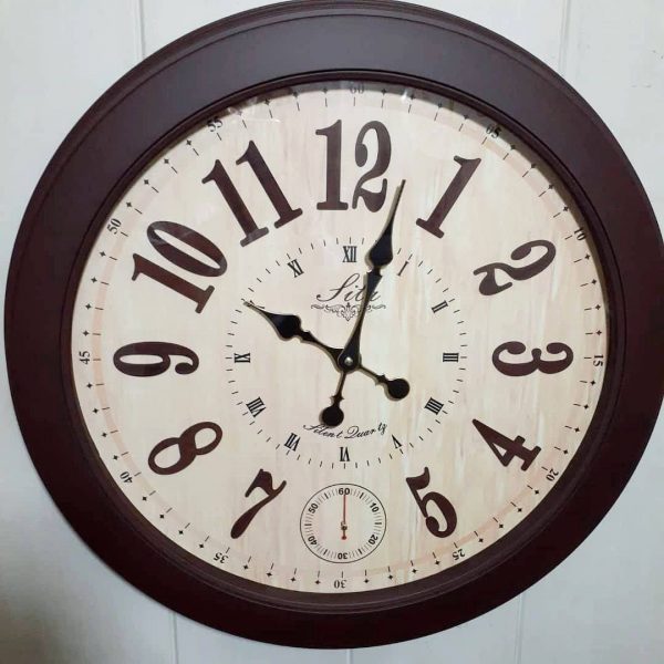 ساعت دیواری سیتا کد 520 دو موتوره