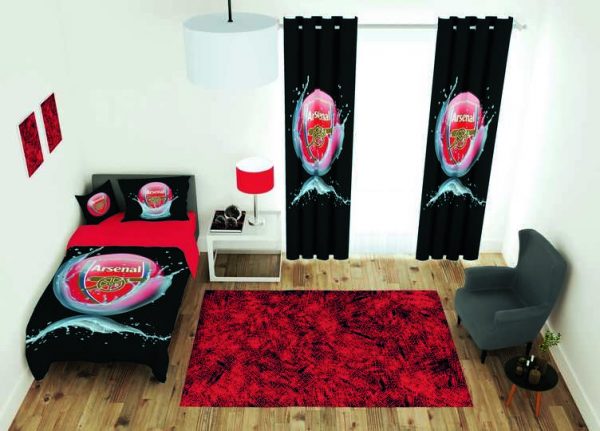 ست پرده و روتختی طرح آرسنال Arsenal 300