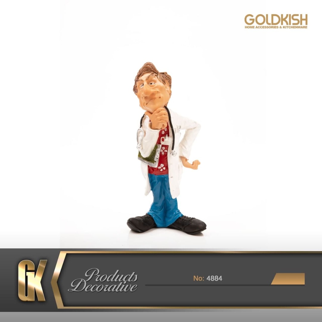 مجسمه دندانپزشک متفکر مدل ۴۸۸۴