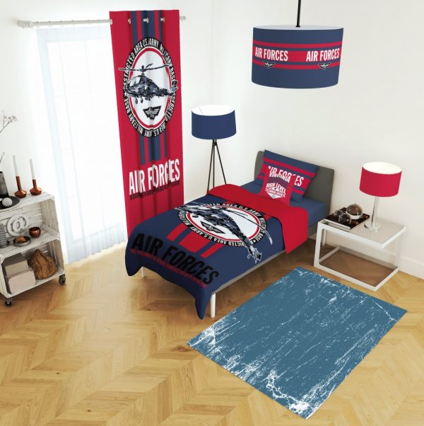 ست پرده و روتختی طرح هواپیما 558