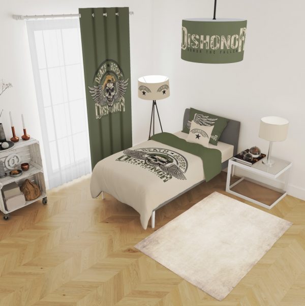 ست پرده و روتختی طرح کشتی 566