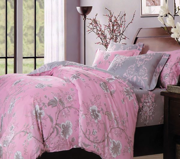 روتختی و ملحفه (دو نفره) طرح گل کد 57-Venus