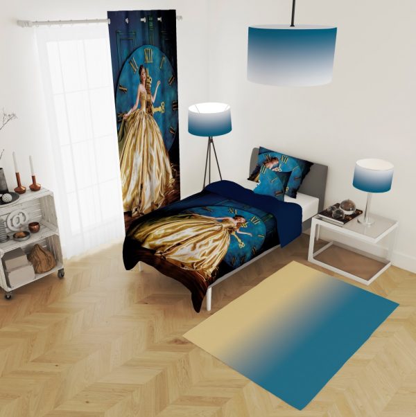 ست پرده و روتختی طرح دختر 575