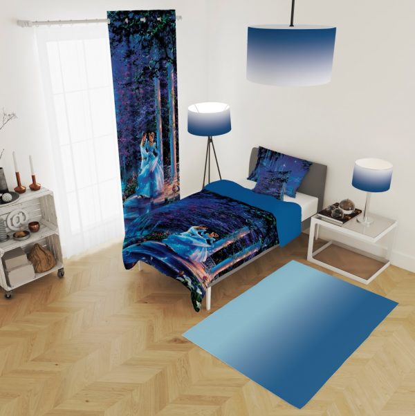 ست پرده و روتختی طرح سیندرلا 576