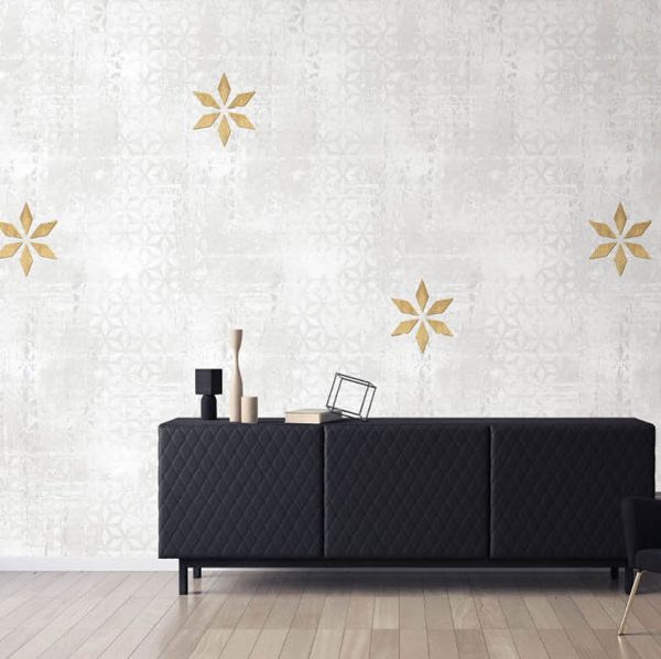 کاغذ دیواری طرح گل کد 40405