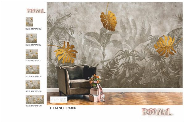 پوستر طرح گل R4406