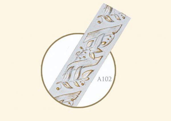 قاب چوبی پرده صاف موج نما مدل گردویی