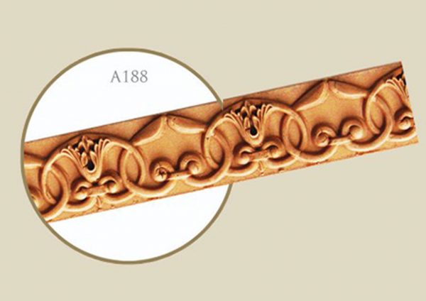 قاب چوبی پرده شمشاد / وایت واش