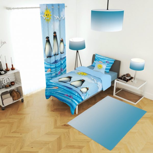 ست پرده و روتختی طرح پاندا 615