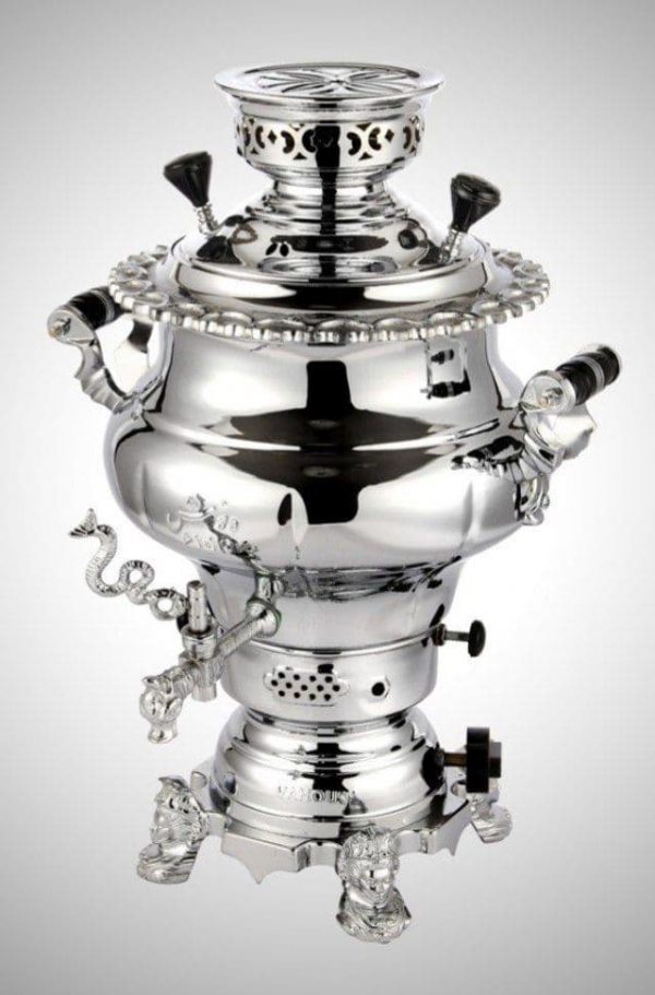 سماور ونوش 6 لیتری ویکتوریا لبه ریختگی ساده A62