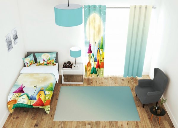 ست پرده و روتختی طرح شهر 623