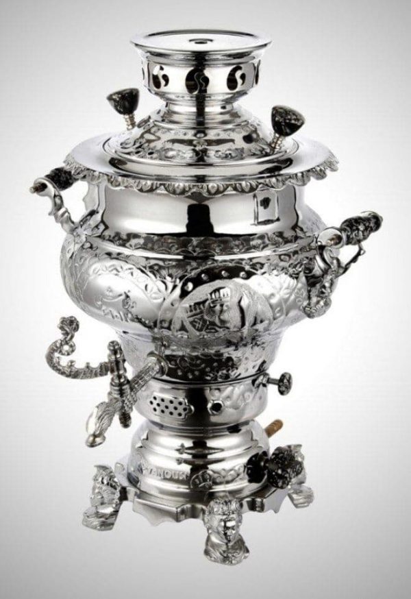 سماور ونوش 6 لیتری ویکتوریا لبه ریختگی قلم سنتی A63