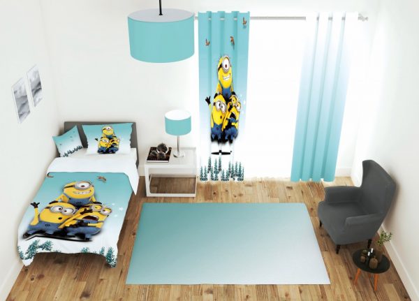 ست پرده و روتختی طرح مینیون 631