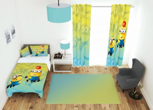 ست پرده و روتختی طرح مینیون 633