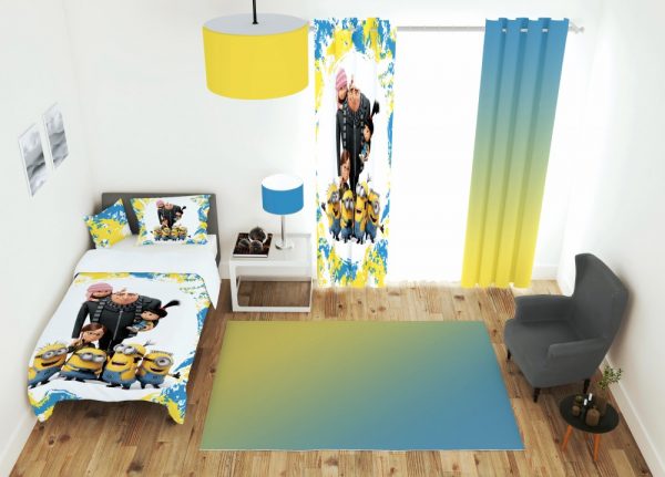 ست پرده و روتختی طرح من نفرت انگیز 634