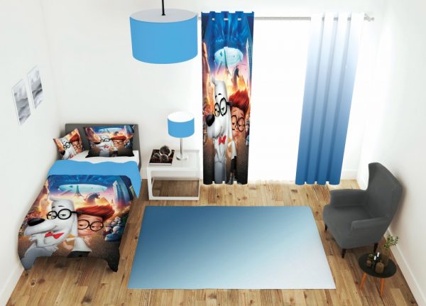 ست پرده و روتختی طرح کارتون 639