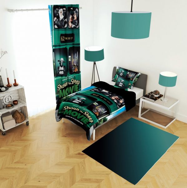 ست پرده و روتختی طرح بره ناقلا 641