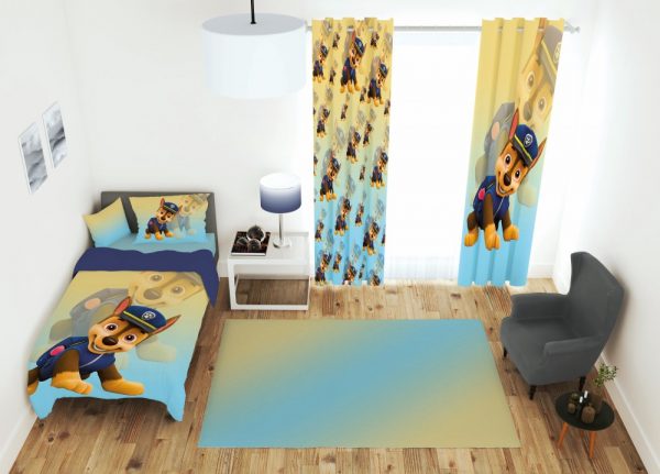 ست پرده و روتختی طرح سگ نگهبان 646