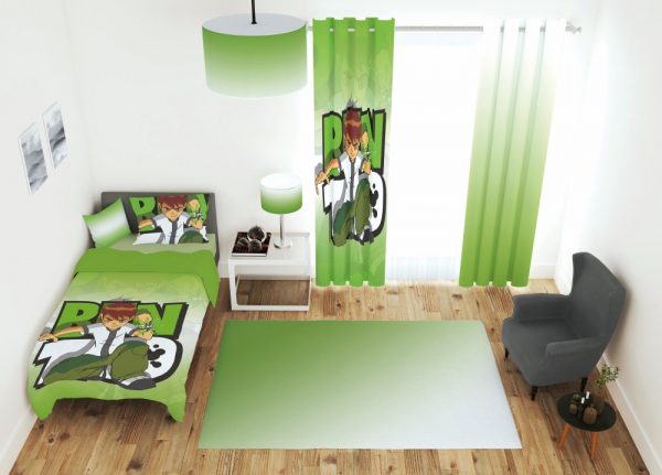 ست پرده و روتختی طرح بن تن 648