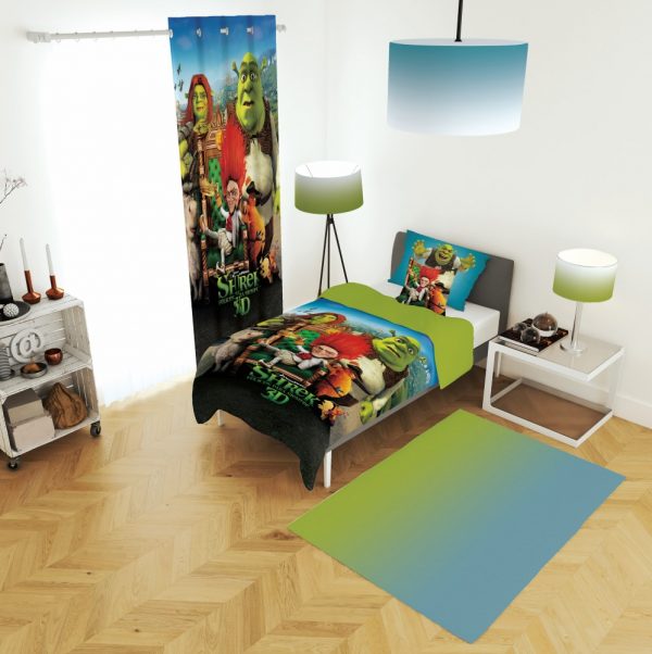 ست پرده و روتختی طرح شرک 650