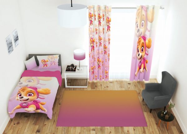 ست پرده و روتختی طرح سگ نگهبان 669