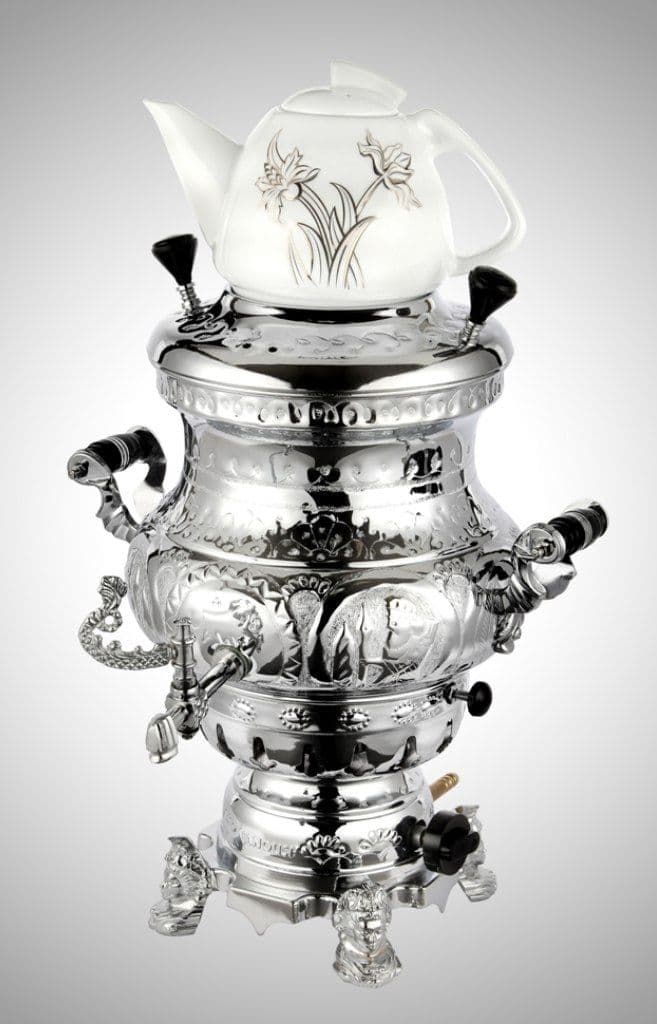 سماور ونوش ۶ لیتری پارسیان سه کاره قلم سنتی A67