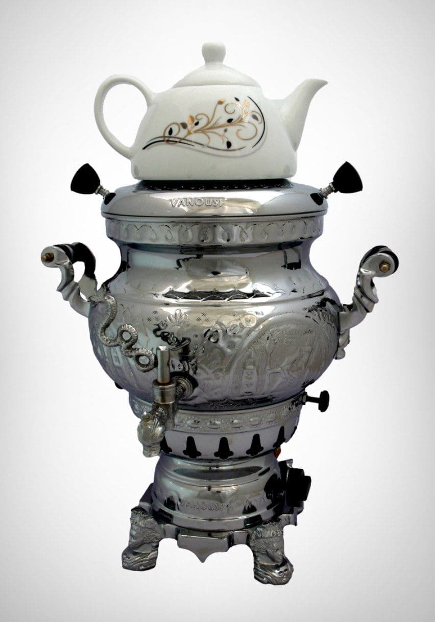 سماور ونوش ۶ لیتری نادیا سه کاره قلم سنتی A69