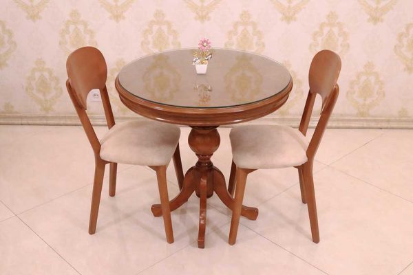 میز پایه گلدانی مربع صندلی طرح سوئدی