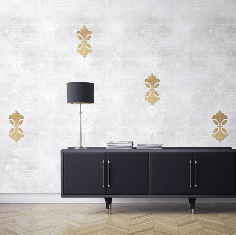 کاغذ دیواری طرح گل کد ۴۰۴۰۶