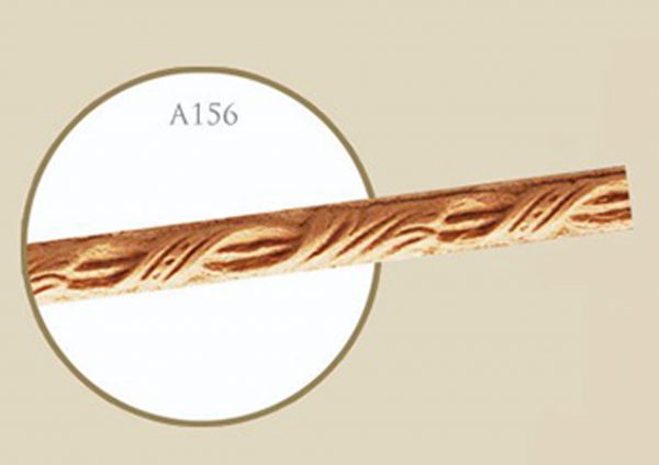 قاب چوبی پرده سانیا / عسلی نقره ای