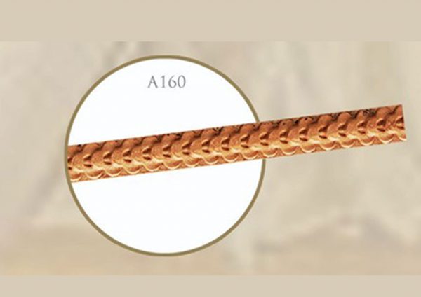 قاب چوبی پرده شیاردار 12 سانت / طلایی شاپان