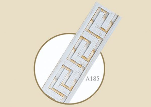 قاب چوبی پرده نگاره / قهوه ای سوخته طلایی