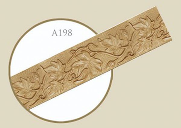 قاب چوبی پرده ونوس / فندقی گل شسته