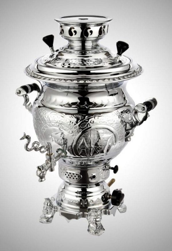 سماور ونوش 7 لیتری جولیا لبه ورق قلم سنتی A74