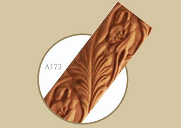 قاب چوبی پرده پروانه / سفید طلایی