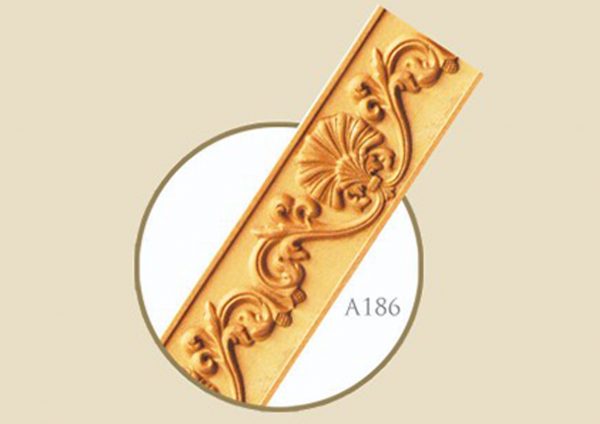 قاب چوبی پرده نگاره / قهوه ای سوخته طلایی