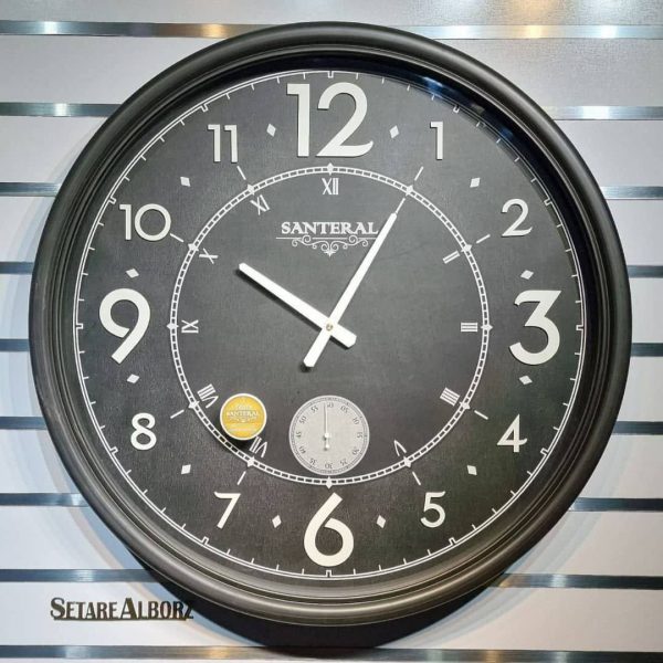 ساعت دیواری سانترال M80 طرح چوب کد WD80