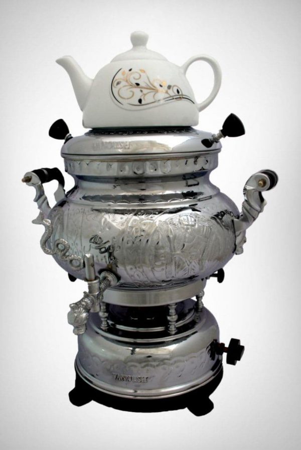 سماور ونوش 8 لیتری عدسی سه کاره ترموکوپل قلم سنتی A80