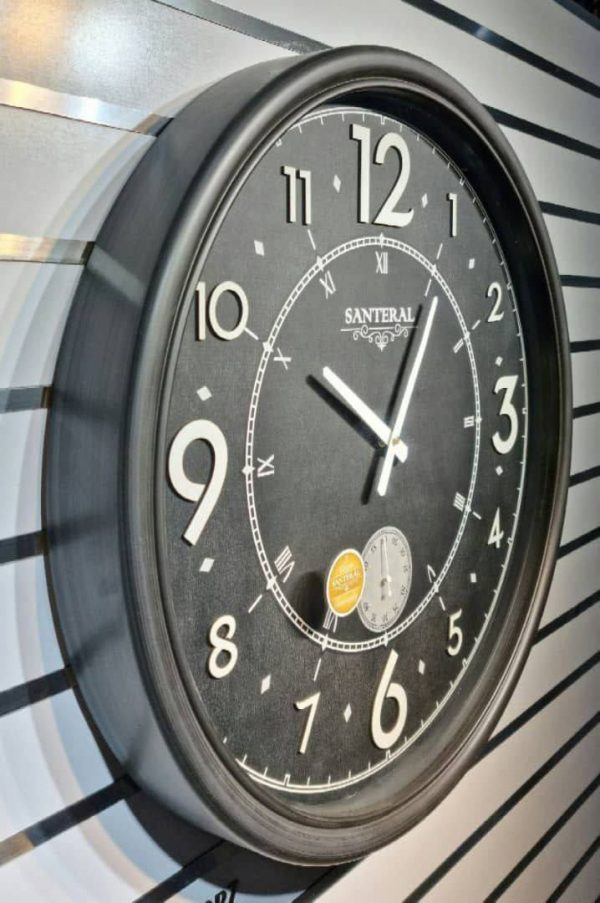 ساعت دیواری سانترال M80 طرح چوب کد WD80