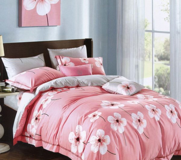 روتختی و ملحفه (دو نفره) طرح گل کد 85-Chichak