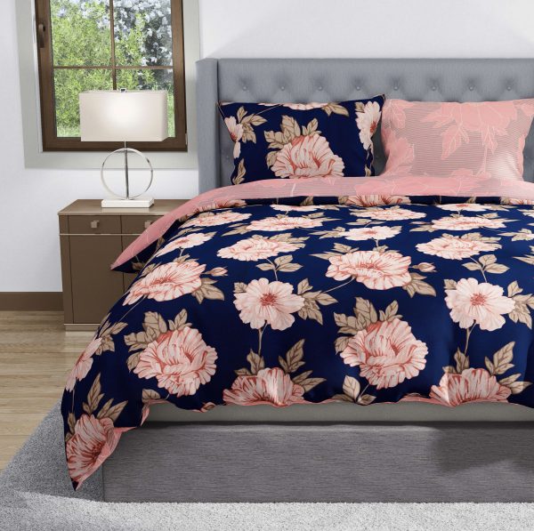 روتختی و ملحفه (دو نفره) طرح گل کد 87-Rosella-A