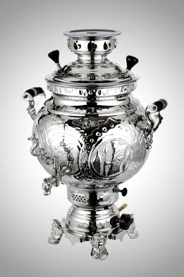 سماور ونوش 10 لیتری روسی قلم سنتی A89