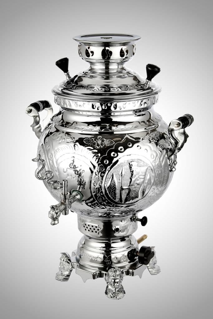 سماور ونوش ۱۰ لیتری روسی قلم سنتی A89