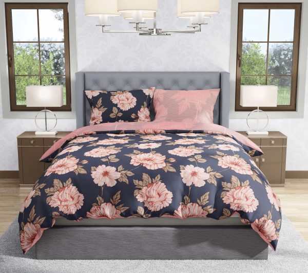 روتختی و ملحفه (دو نفره) طرح گل کد 89-Rosella-C