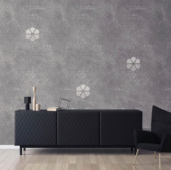 کاغذ دیواری طرح گل کد 40408