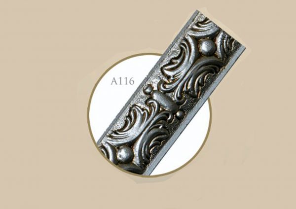 قاب چوبی پرده شیار دار چوبی / گردویی