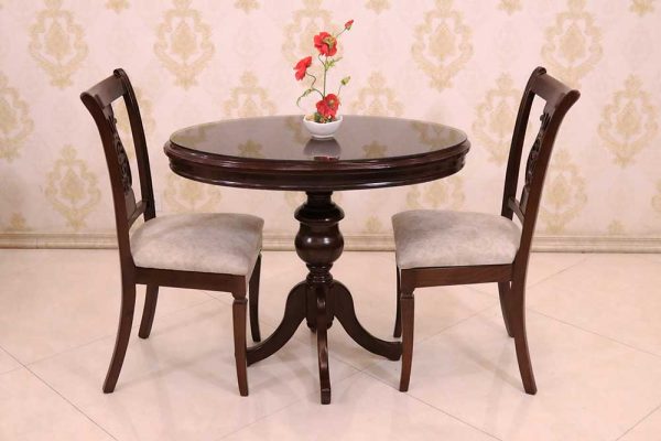 میز پایه گلدانی مربع صندلی طرح سوئدی