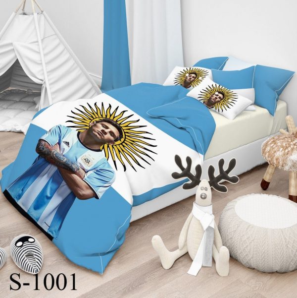 روتختی و ملحفه ( تک نفره ) فوتبال S1001