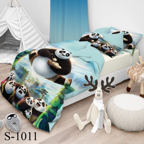 روتختی و ملحفه ( تک نفره ) پاندا S1011