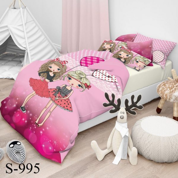روتختی و ملحفه ( تک نفره ) دختر S995
